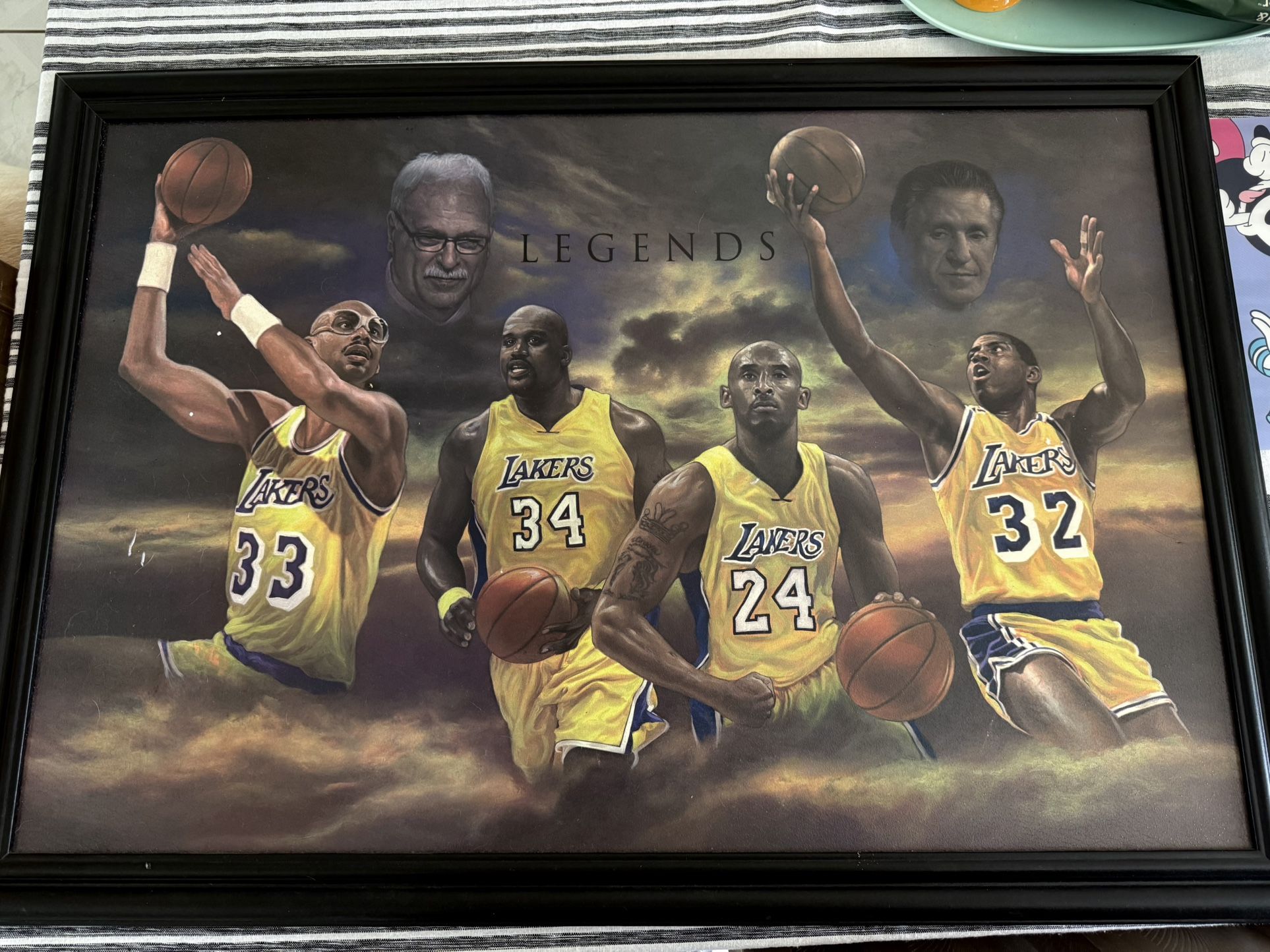 Lakers poster frame “Legends”