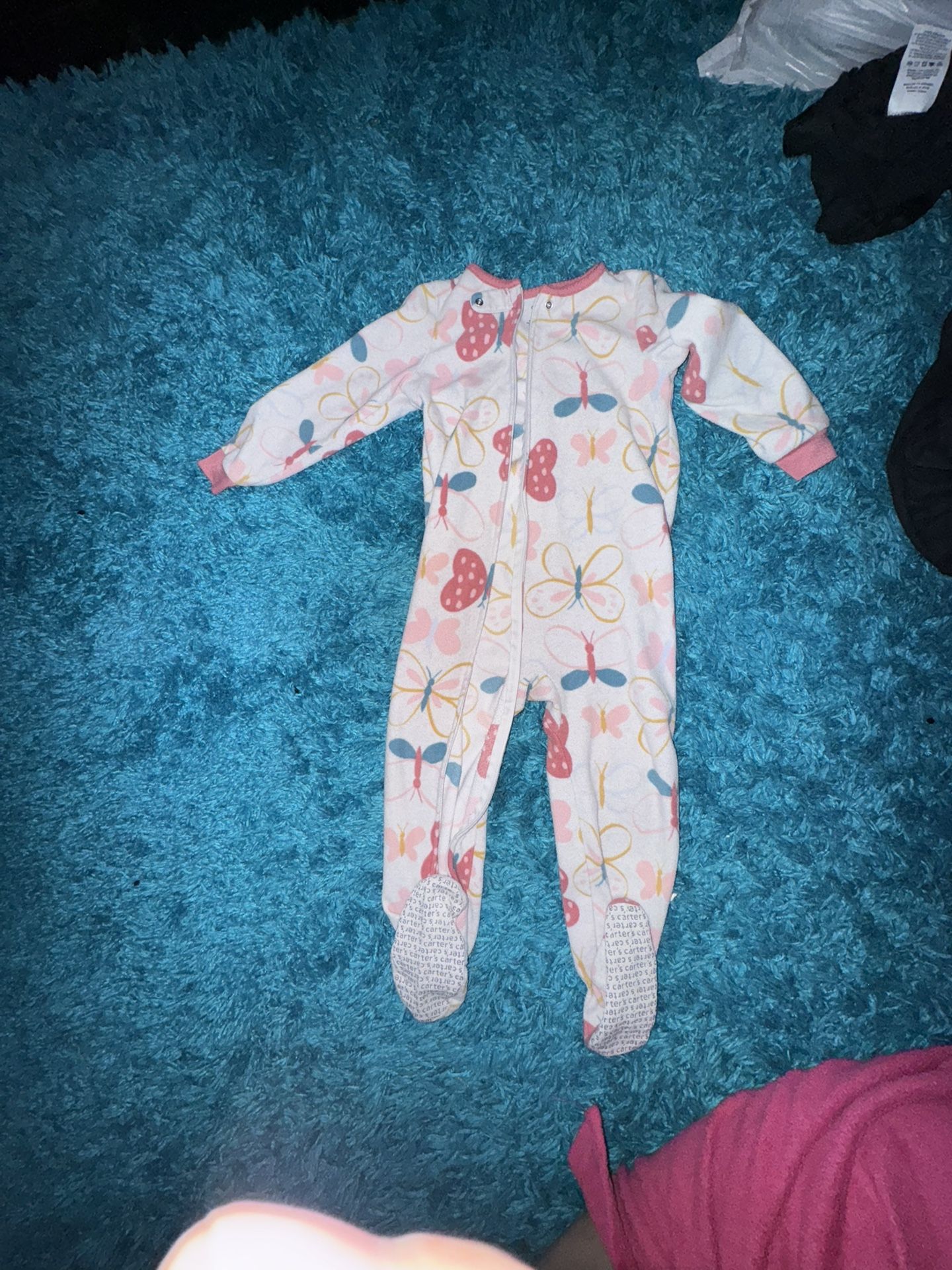 Girls 4T Carter’s Footy Pajamas