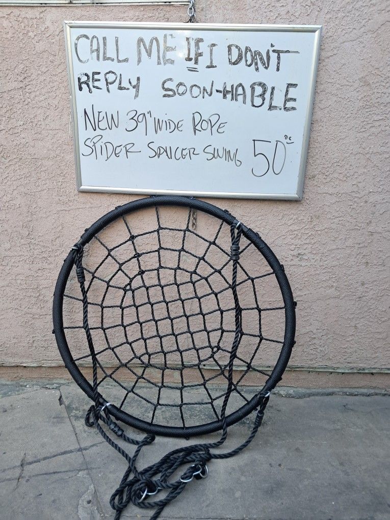 New Rope Swing Saucer