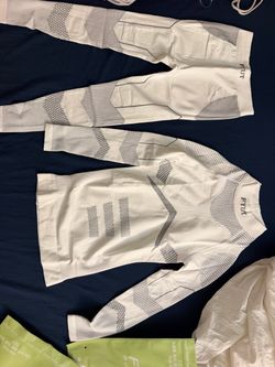 White Compression Base Layer Set