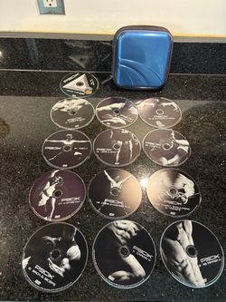 BeachBody P90X DVD Workout Complete Collection Set with Storage Case