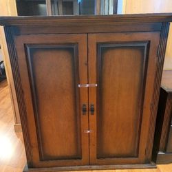 Vintage Antique 2 Piece Cabinet