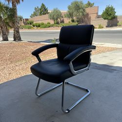 Black Office Reception Chair