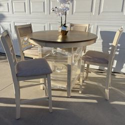 Beautiful Farmhouse Dining Table Set New 