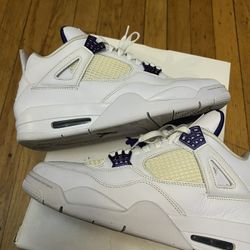 jordan 4 metalic purple