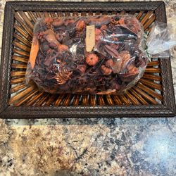 Basket With Potpourri