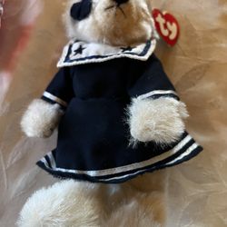 Like New TY Sailor Bear 1993 