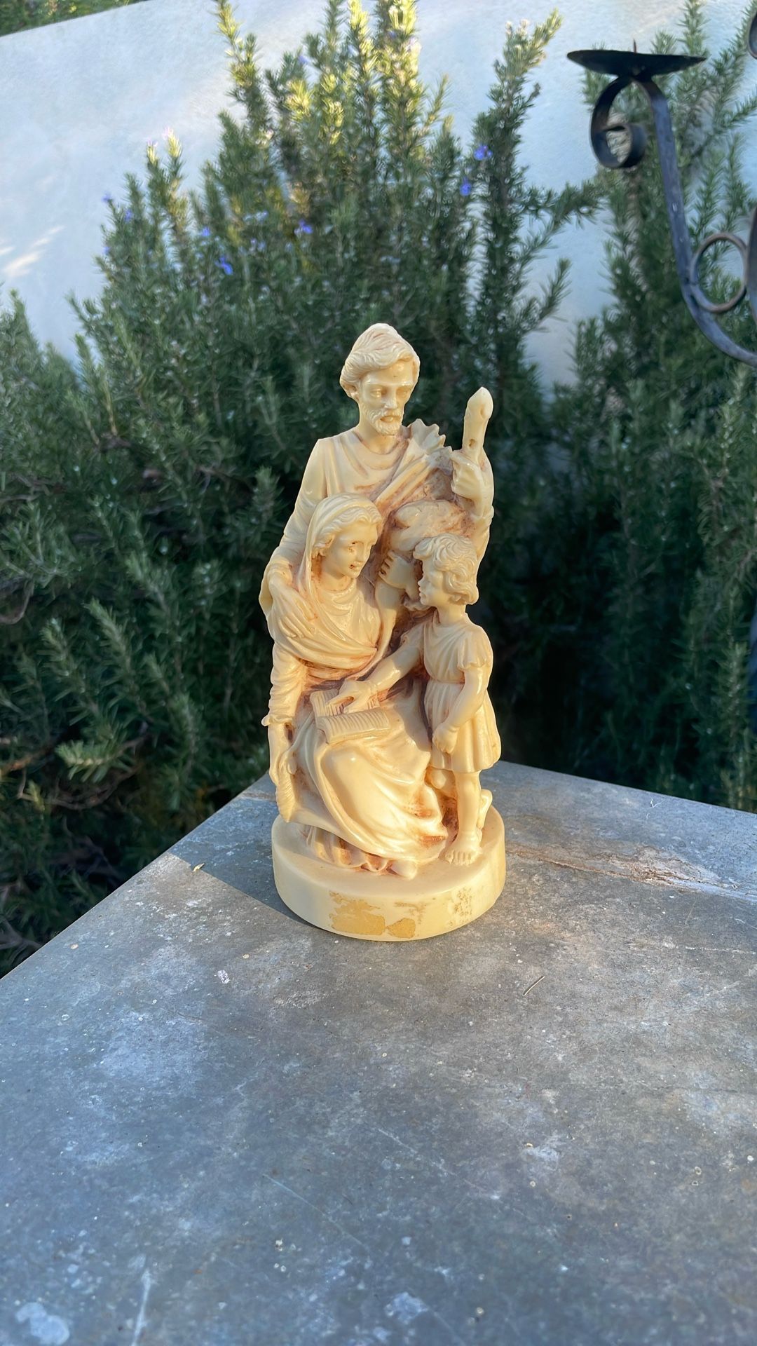 La Sagrada Familia Sacred Family Statuette Statue