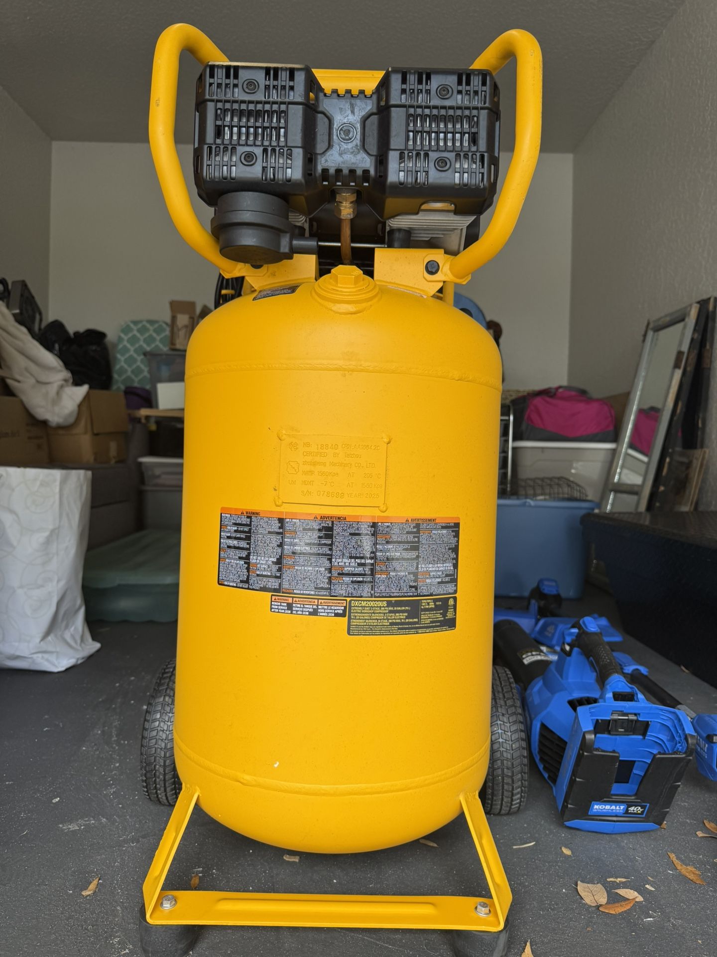 Dewalt 20 Gallon Air Compressor 