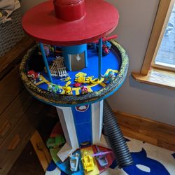 Huge Wooden Paw Patrol Lookout Tower!