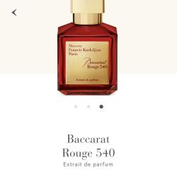 Baccarat Rouge 540 Maison Francis Kurkdjian