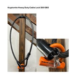 Kryptonite Heavy Duty Cable Lock