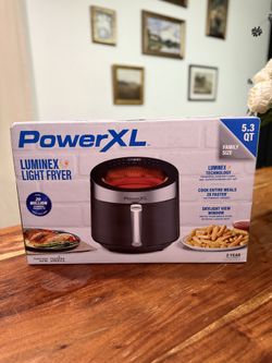 PowerXL Luminex 360 Supercharged Hot Air Fryer,