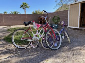 Three Good Working Bicycles