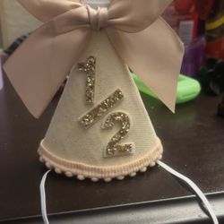1/2 Birthday Hat For Pictures