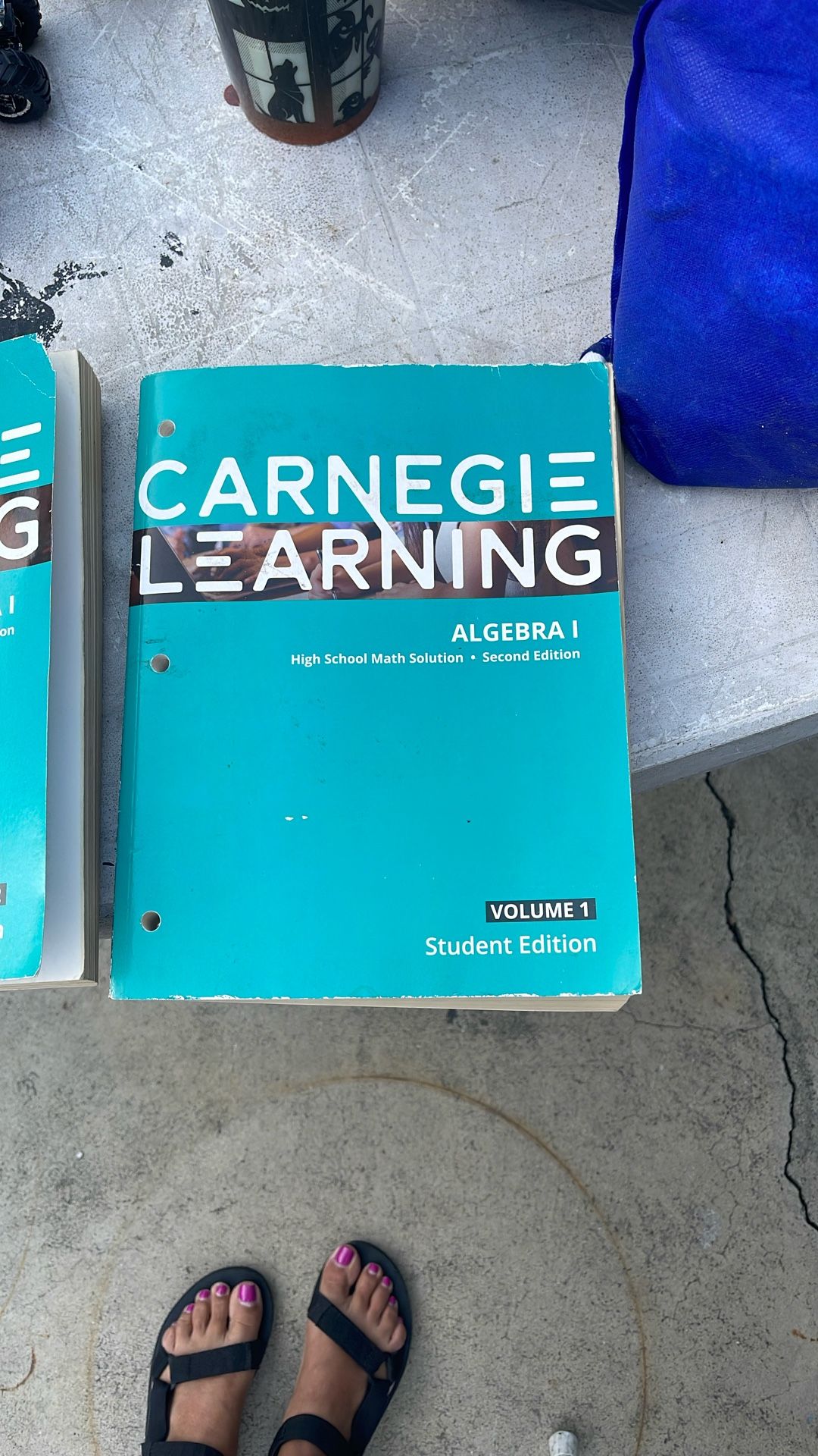 Algebra 1 High School Math Solutions Second Edition and 2 Books
