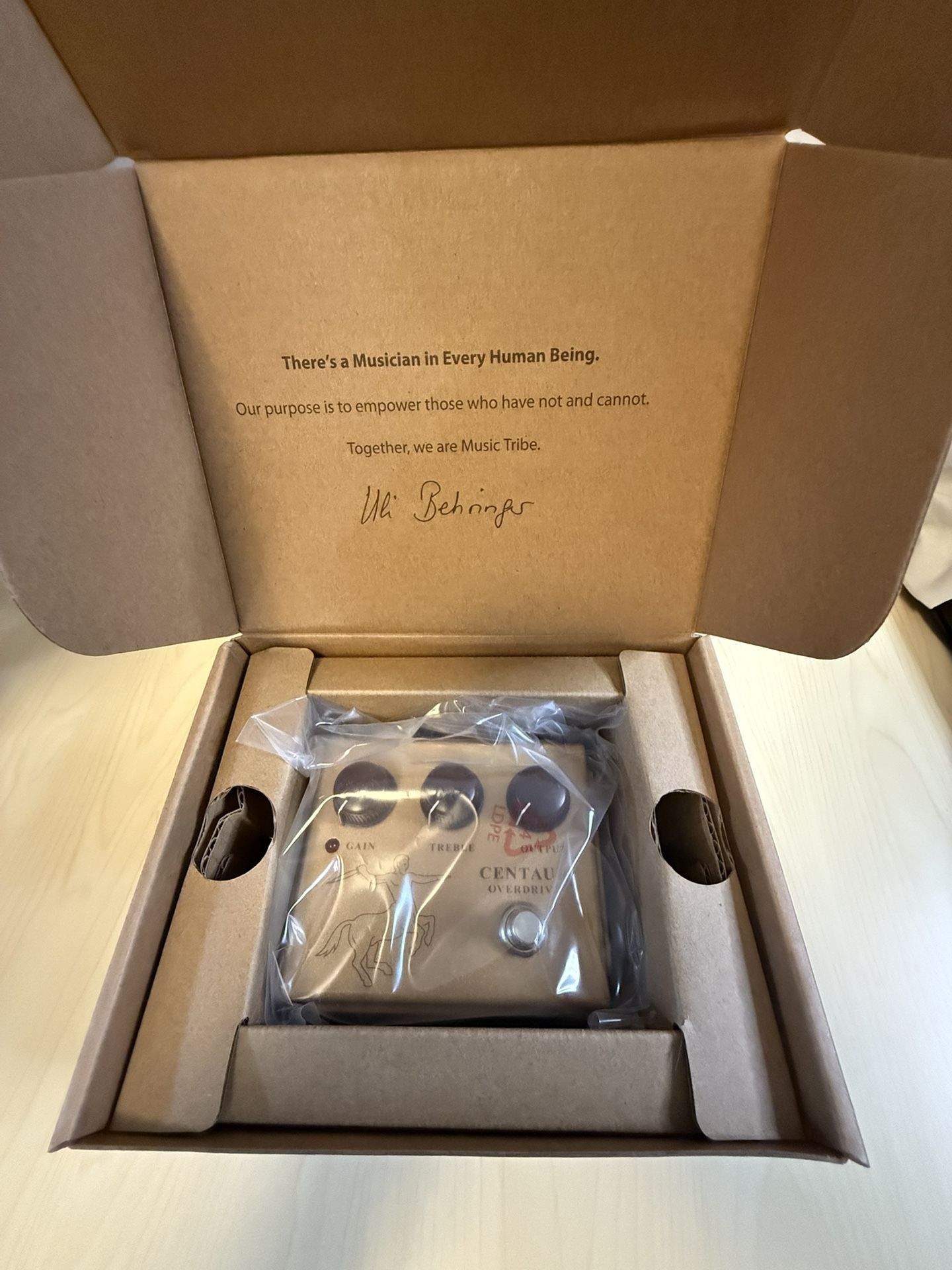 Behringer Centara Overdrive - LAWSUIT VERSION