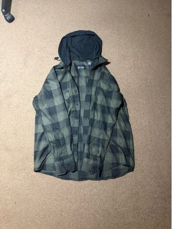 Men’s Triveni Black Hood Flannel