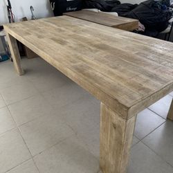 Recclaimed Wood Dinning Table $1250