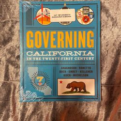 Governing California In The 21 Century