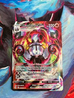 Chandelure VMAX #40 Pokemon TCG Fusion Strike Sword & Shield