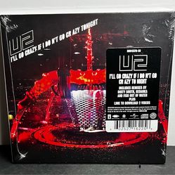 New U2 I’ll Go Crazy If I Don’t Go Crazy Tonight CD Single - Sealed Remixes 2009