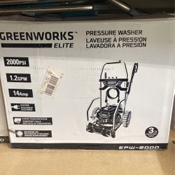 Greenworks Pressure washer