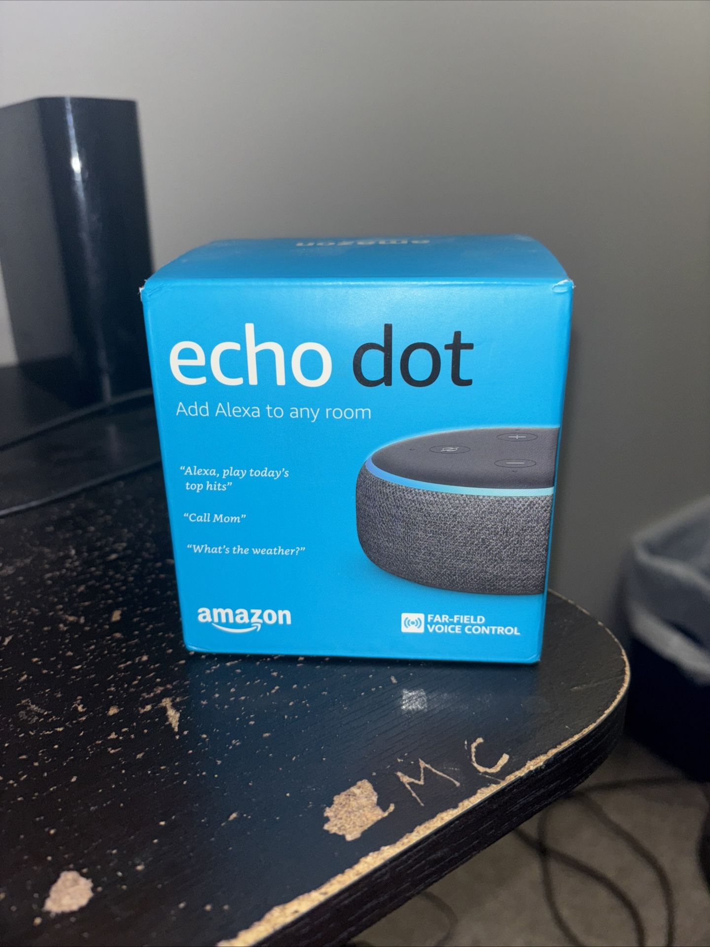 Amazon Echo Dot (3rd Gen) Smart Speaker W Alexa Black Brand New Sealed