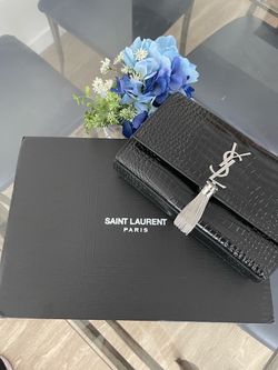 Saint Laurent Kate Tassel Clutch Bag