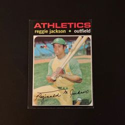 1971 Topps Reggie Jackson