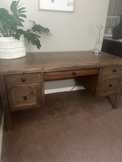 Rustic farmhouse style Executive desk