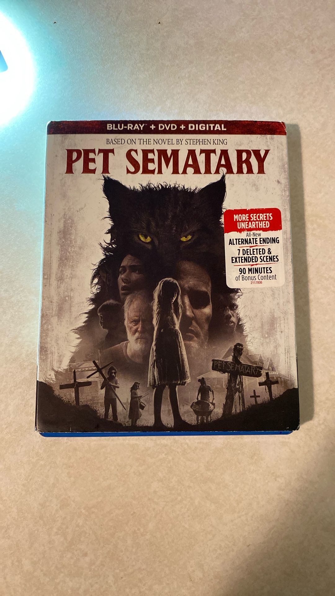 Per Sematary Blu-Ray + DVD