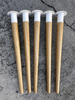 Cone Shaped Bamboo Table Legs