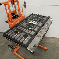 LG 36 inch 5 burners Stainless steel Gas Cooktop Model #CBGS3628N 2299+ tax at Home Depot website New never used still in the box