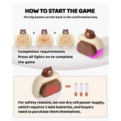 Memory Game Console,4 Modes Games, A Toy Game Machine That Exercises Reaction Ability and Improves Concentration |Teens Boys & Girls Ages 3-12 Yea