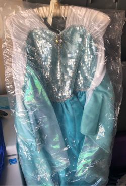 Sz 9/10 Elsa deluxe Disney store costume