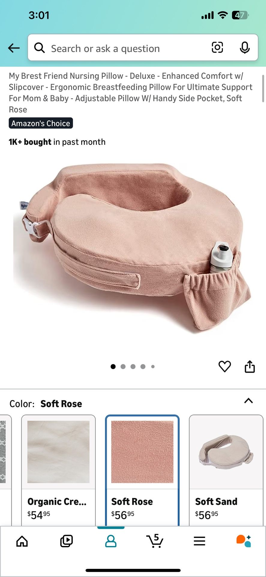 Used My Brest Friend Nursing Pillow