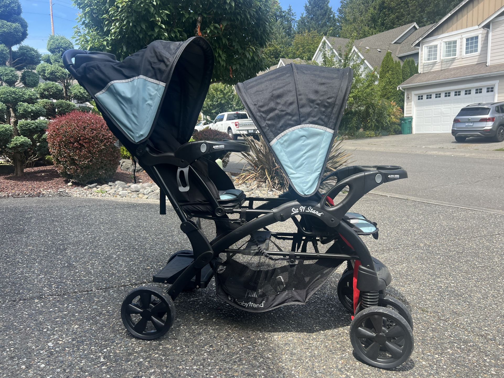 Sit N Stand Double Stroller