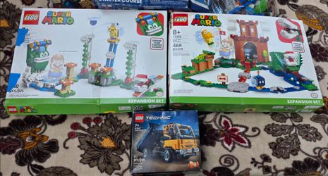 Grouping of Mario Legos