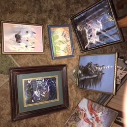 Unicorn Pictures In Frames 