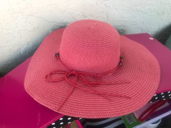 Pink sun hat