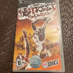 NBA Street Showdown Sony PSP Game Complete CIB W/ Manual 