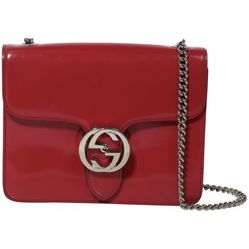 Gucci Interlocking GG Crossbody Chain Bag