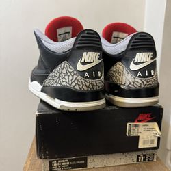 2018 Nike Air Jordan Black Cement Size 11