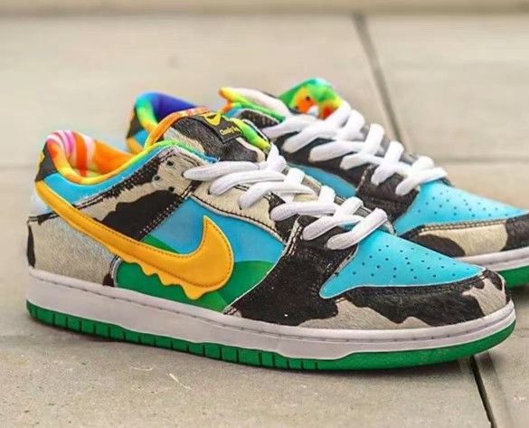 Ben&Jerry‘s x Nike dunk SB Pro qs"chunkydunky"