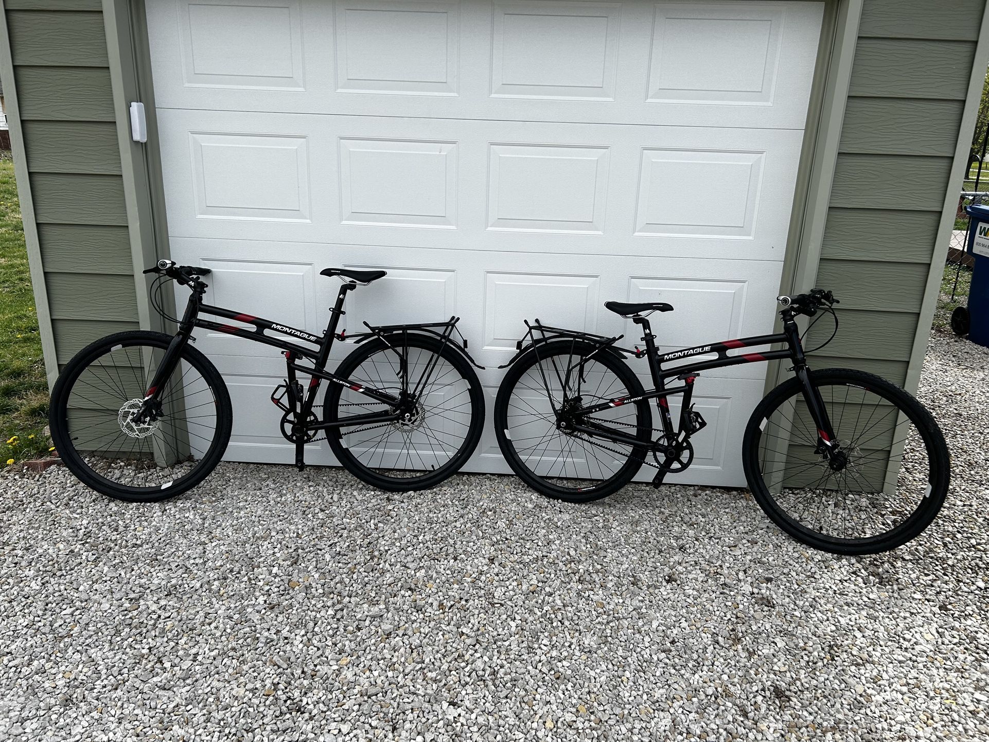 Montague Allston Folding Bikes x2