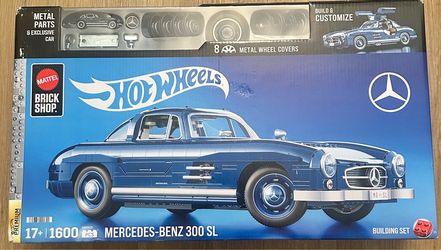 Hotwheels Mattel Brickshop - Mercedes Benz 300 SL