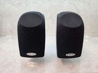 Pair Polk Audio TL1 100W Satellite speaker Gloss Black