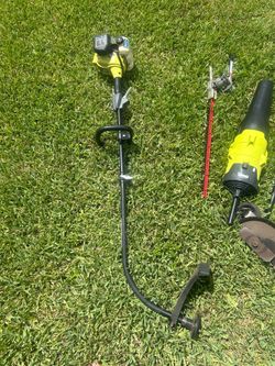 Ryobi lawn tool set