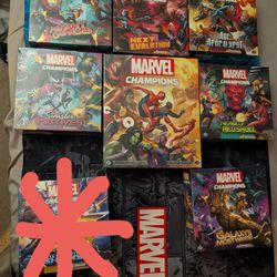 Marvel Champions Core Set + 6 Expansions (SEALED, NEW)